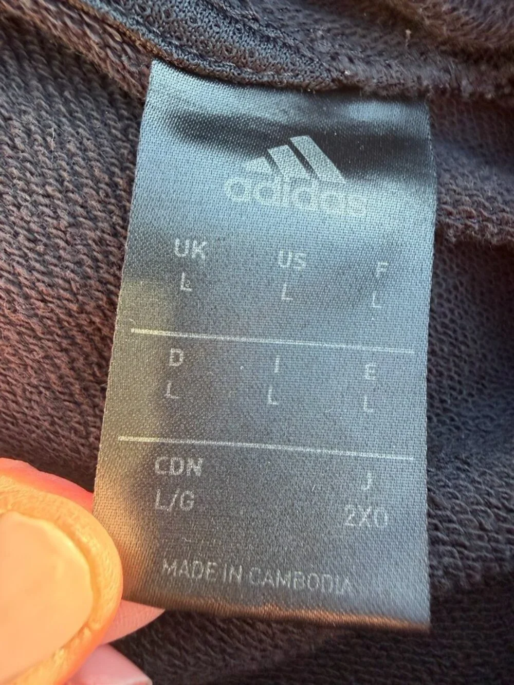 ADIDAS Basketball Club Donovan Mitchell DON #1 Spida black hoodie L logo